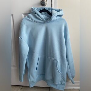 BNWOT Light Blue Hoodie with Pocket